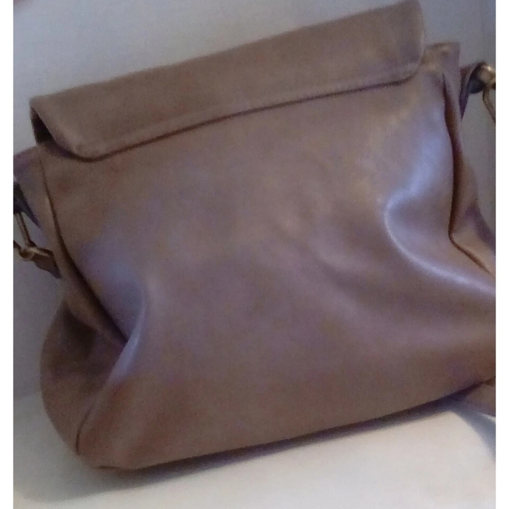 Merona Taupe Shoulder Bag - Picture 3 of 7